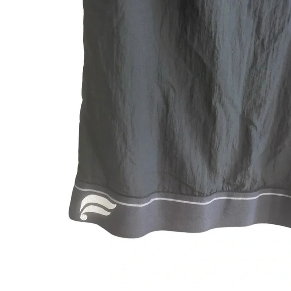 Fabletics Black Nylon Kennedy Vest Black Size Medium Mesh Lining Hooded Sporty - Picture 6 of 9